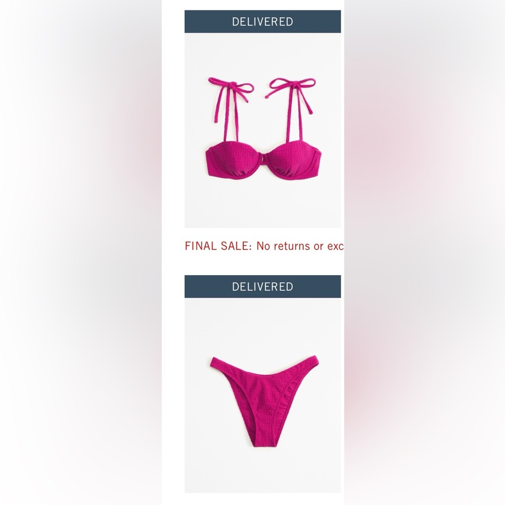 Fuschia bikini